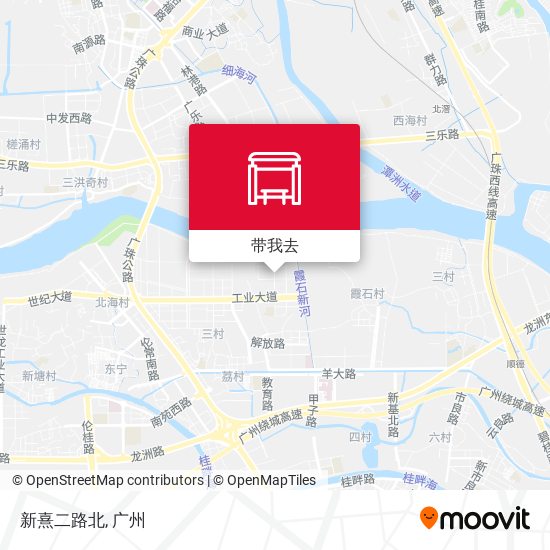 新熹二路北地图