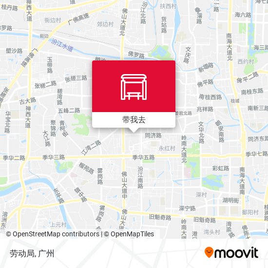 劳动局地图