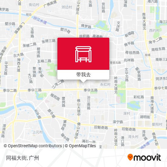 同福大街地图