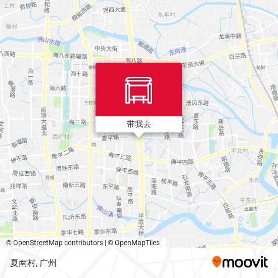 夏南村地图