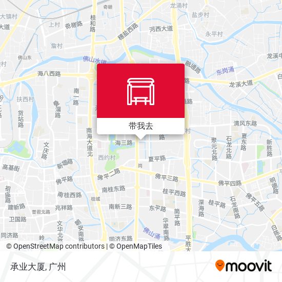 承业大厦地图
