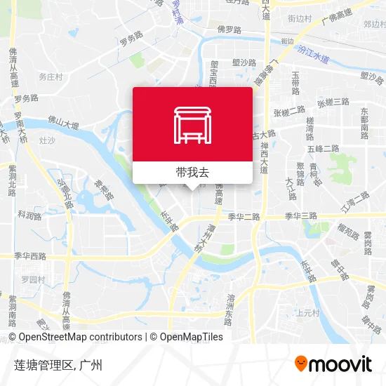 莲塘管理区地图