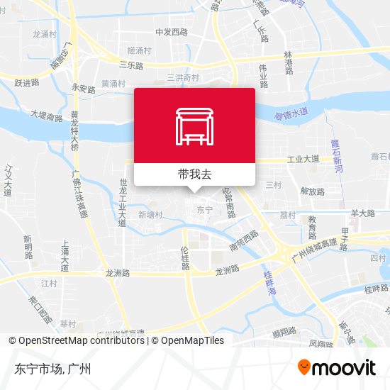 东宁市场地图
