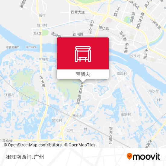 御江南西门地图