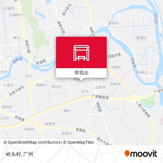岭头村地图