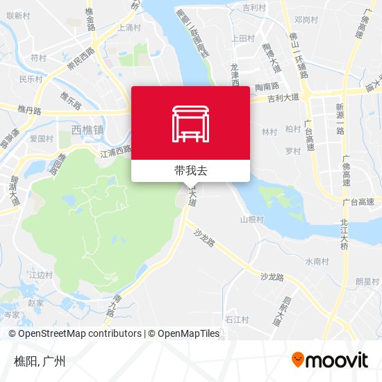 樵阳地图