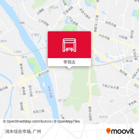 润丰综合市场地图