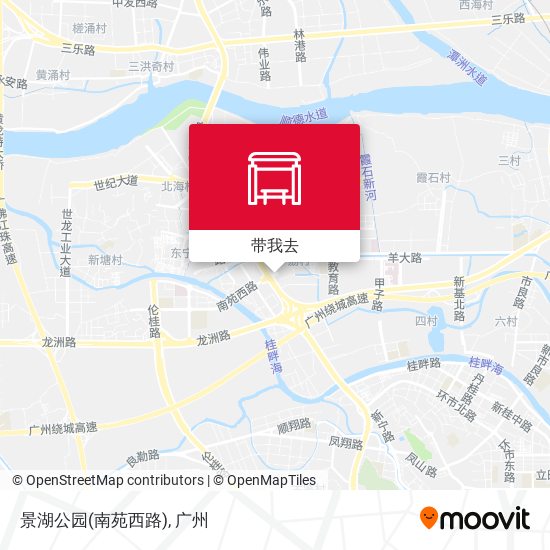 景湖公园(南苑西路)地图
