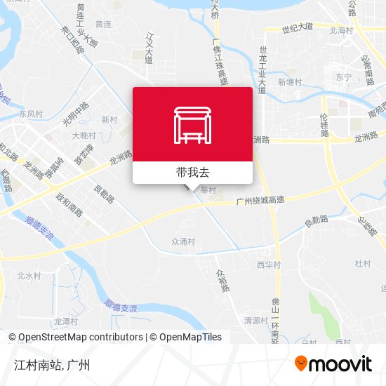江村南站地图