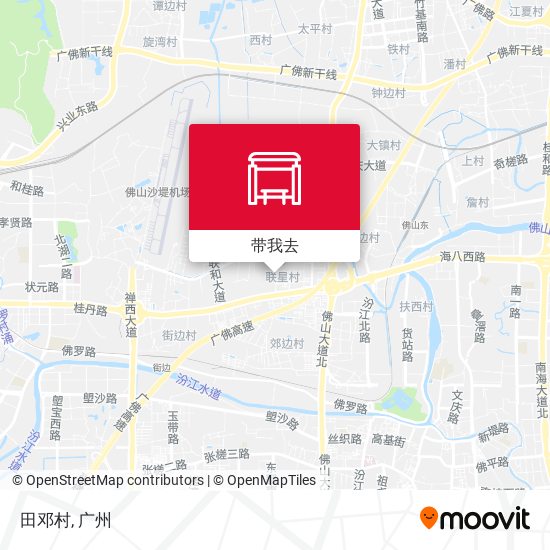 田邓村地图