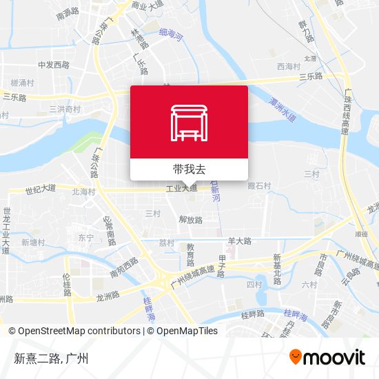新熹二路地图