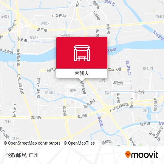 伦教邮局地图