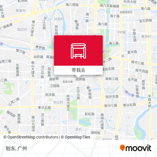 朝东地图