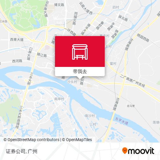证券公司地图