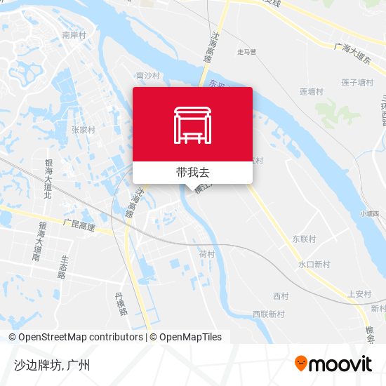 沙边牌坊地图