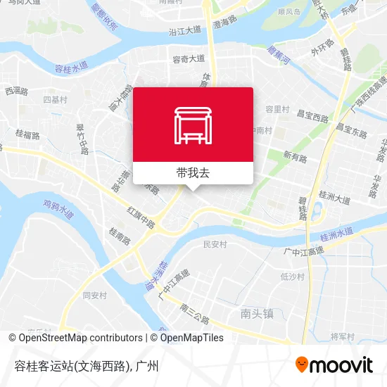 容桂客运站(文海西路)地图