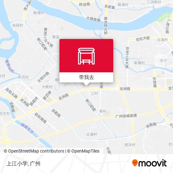 上江小学地图