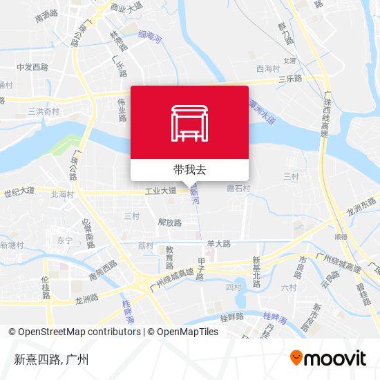 新熹四路地图