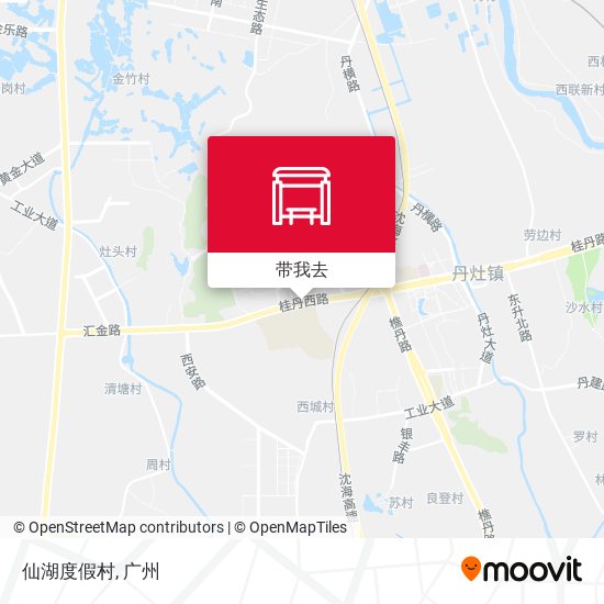 仙湖度假村地图