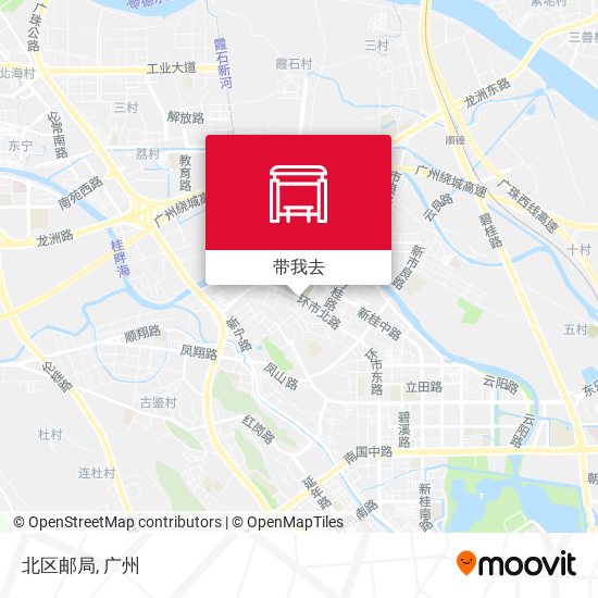 北区邮局地图