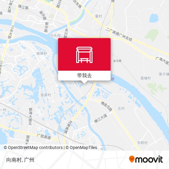 向南村地图
