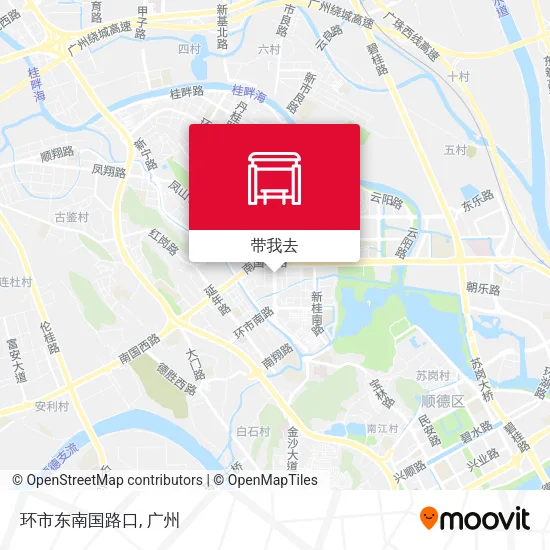 环市东南国路口地图