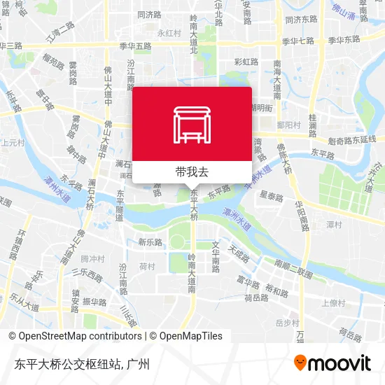 东平大桥公交枢纽站地图