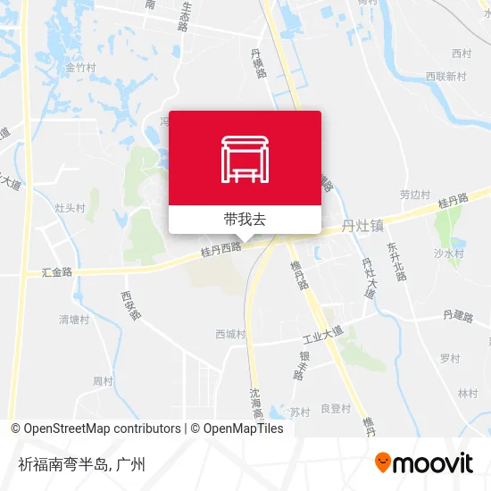 祈福南弯半岛地图