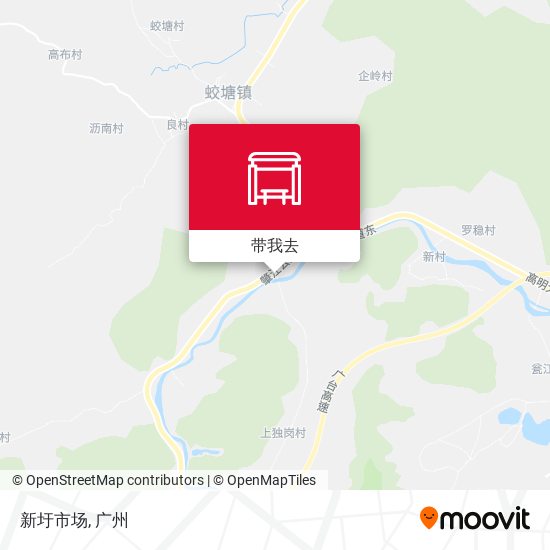 新圩市场地图