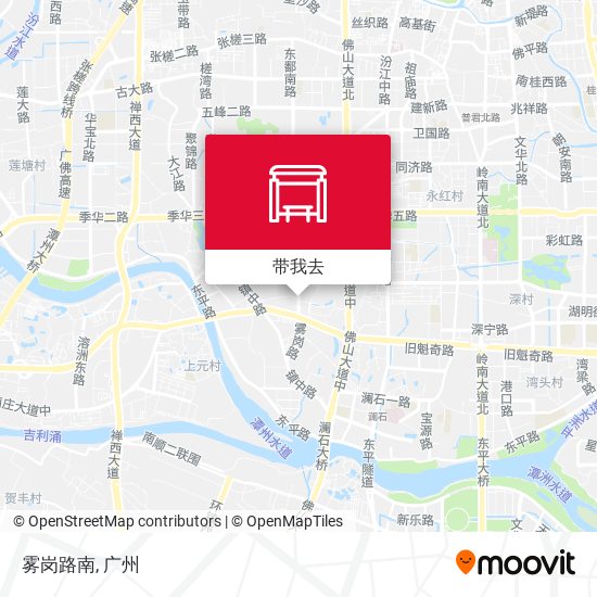 雾岗路南地图