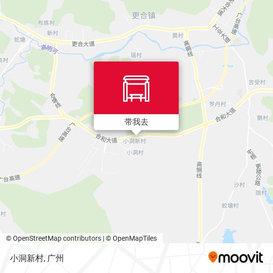 小洞新村地图