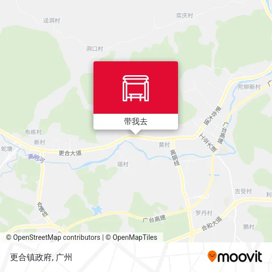 更合镇政府地图