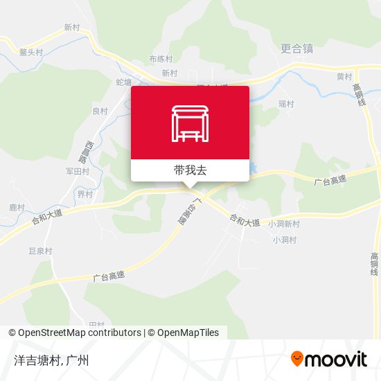 洋吉塘村地图