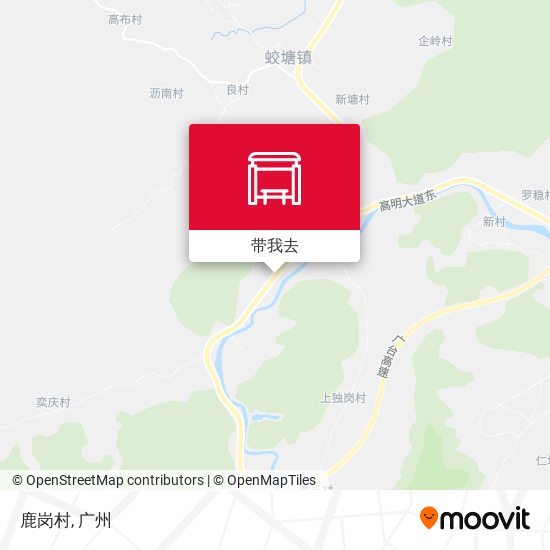 鹿岗村地图