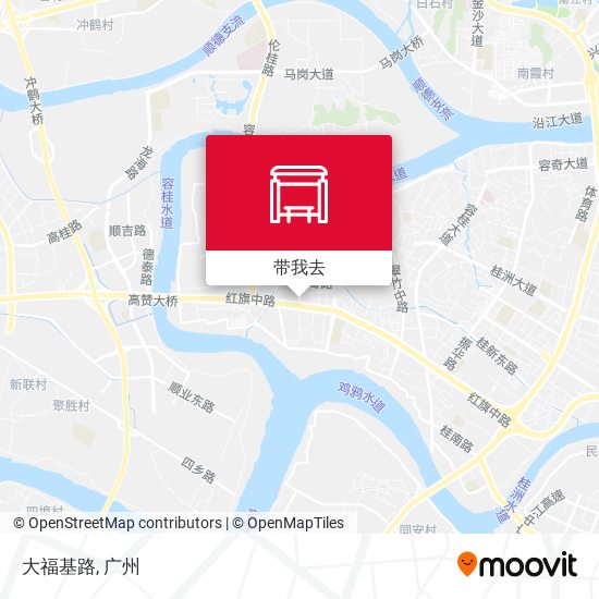 大福基路地图