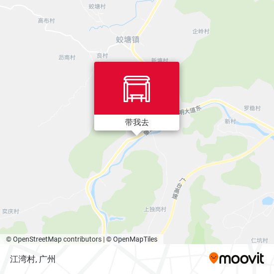 江湾村地图