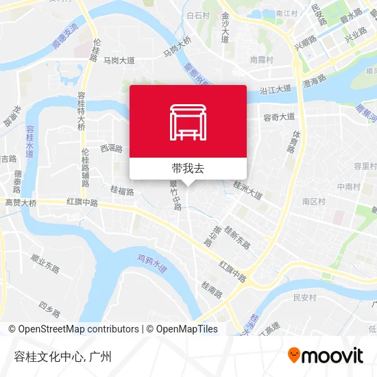 容桂文化中心地图