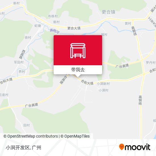 小洞开发区地图