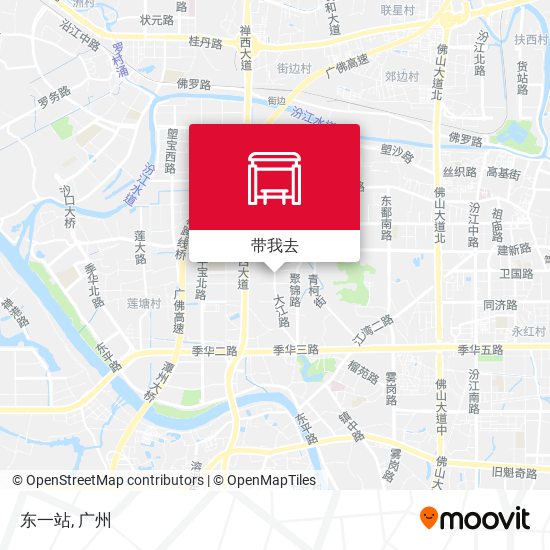 东一站地图