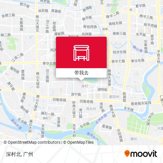 深村北地图