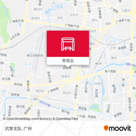 武警支队地图
