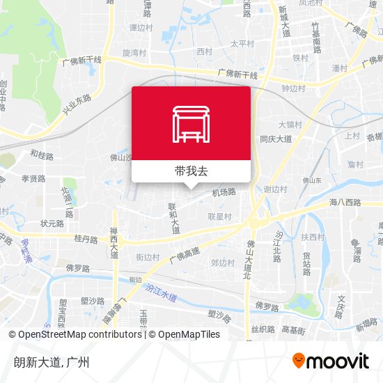 朗新大道地图