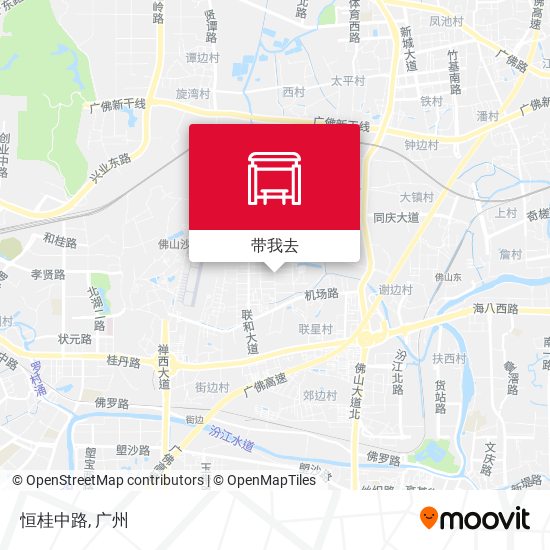 恒桂中路地图