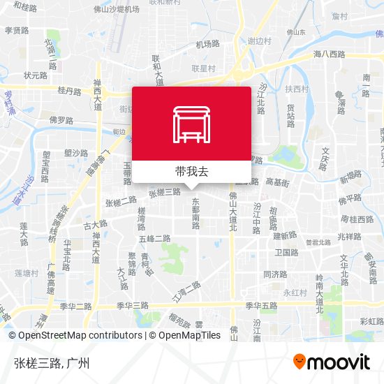 张槎三路地图