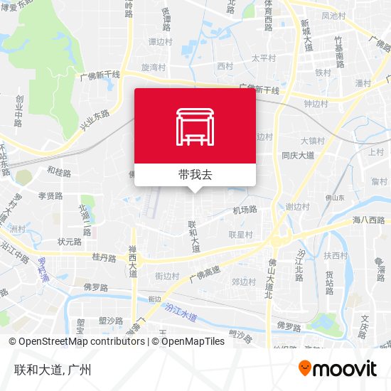 联和大道地图
