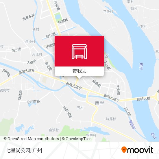 七星岗公园地图