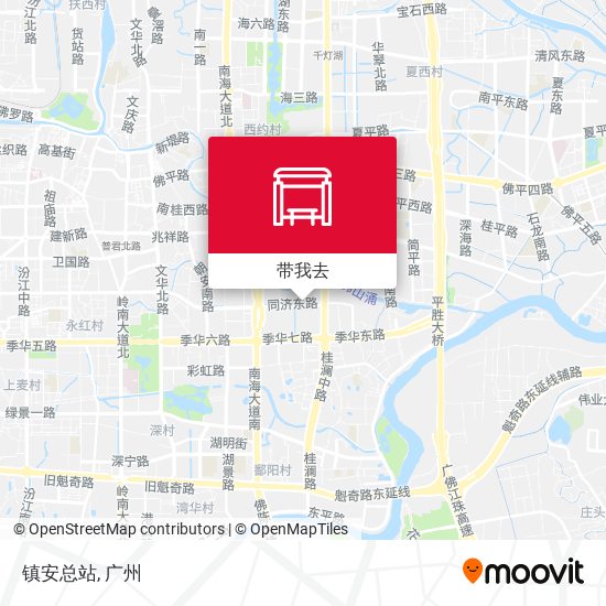 镇安总站地图