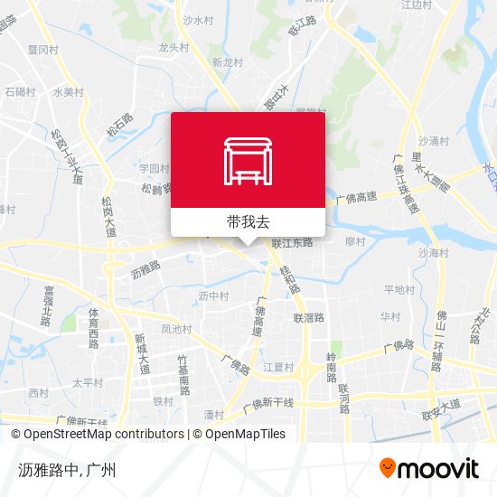 沥雅路中地图