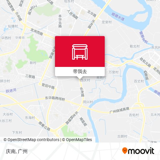 庆南地图