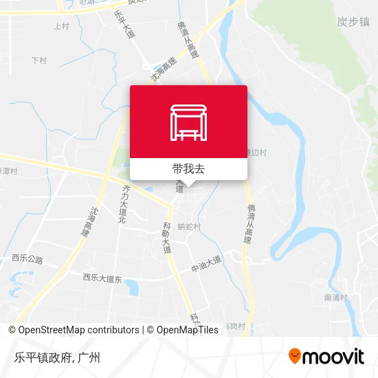 乐平镇政府地图